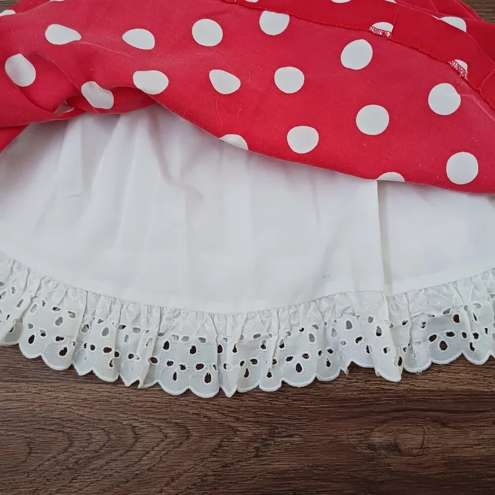 Vintage Disney Kids Minnie Mouse Halloween Dress Up‎ 6 DAMAGE READ